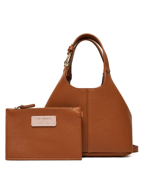 Coccinelle Дамска чанта E1 SHA 58 01 01 Кафяв за Жени цена