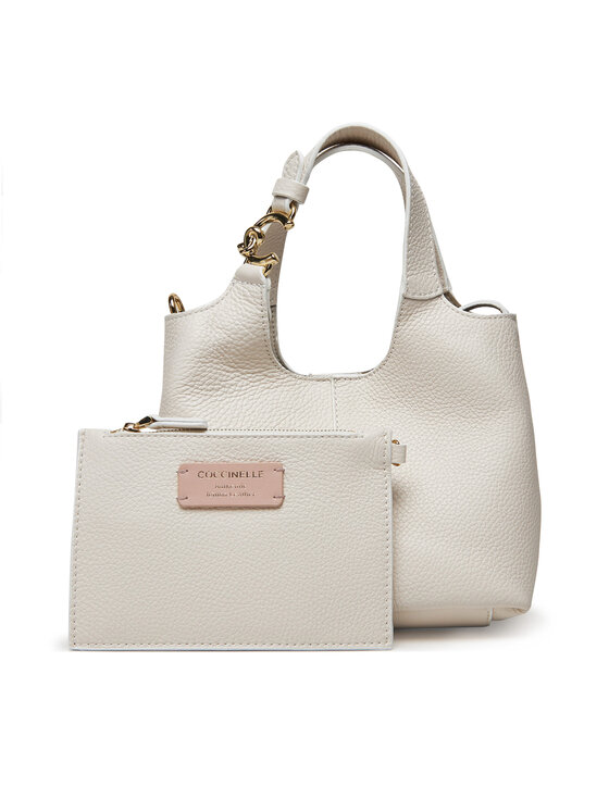 Coccinelle Дамска чанта SHA Coccinelle C-Easy E1 SHA 58 01 01 Екрю за Жени цена