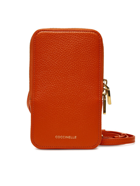 Coccinelle Чантичка за телефон E5 MI5 27 01 01 Оранжев за Жени цена