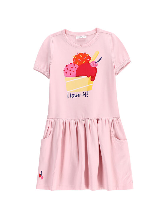 Coccodrillo Ежедневна рокля WC5129201HGK Розов Regular Fit за Момичета цена