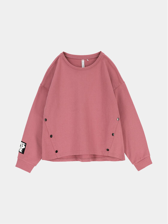 Coccodrillo Суитшърт ZC3132104MGJ Розов Relaxed Fit за Момичета цена