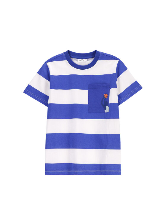 Coccodrillo Тишърт WC5143208VBC Син Regular Fit за Момчета цена