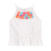 Coccodrillo топ WC5143301FGK Бял Regular Fit за Момичета цена