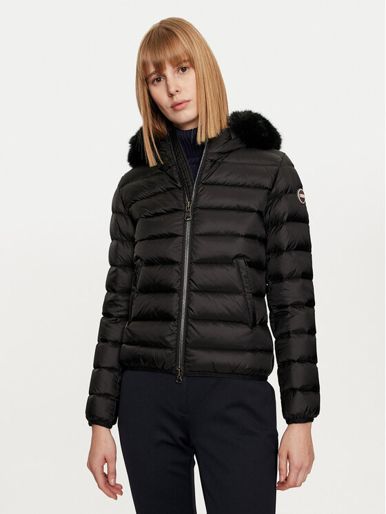 Colmar Пухено яке 2286E 2YO Черен Slim Fit за Жени цена