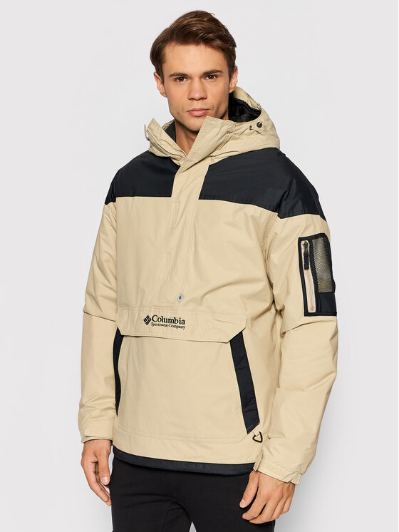 Columbia Анорак Challenger 1698431 Бежов Regular Fit за Мъже цена