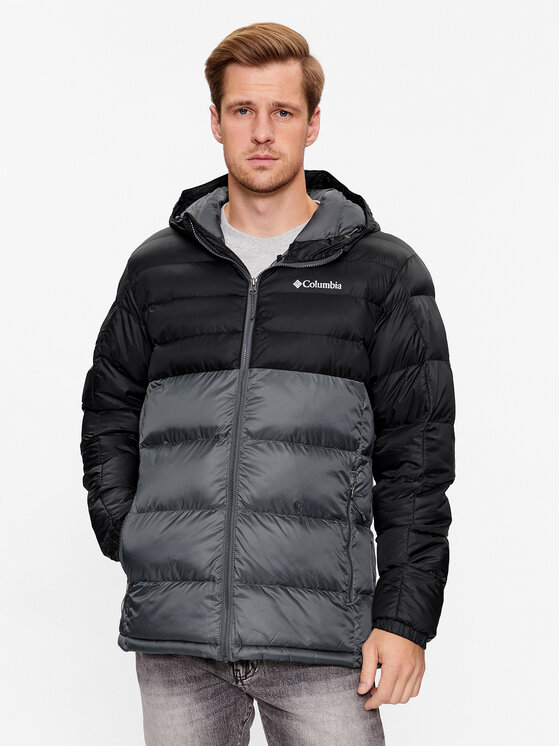 Columbia Зимно яке Buck Butte™ Insulated Hooded Jacket Сив Regular Fit за Мъже цена