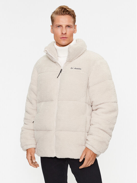 Columbia Зимно яке Puffect™ Sherpa Jacket Кафяв Regular Fit за Мъже цена