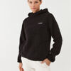 Columbia Полар West Bend™ Hoodie Черен Regular Fit цвят на ниска цена