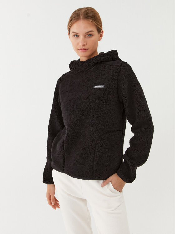 Columbia Полар West Bend™ Hoodie Черен Regular Fit за Жени цена