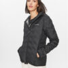 Columbia Пухено яке Delta Ridge™ Down Hooded Jacket Черен Regular Fit цвят на ниска цена