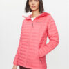 Columbia Пухено яке Silver Falls™ Hooded Jacket Червен Regular Fit за Жени цена