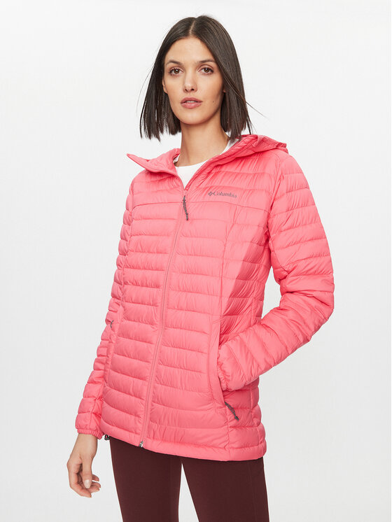 Columbia Пухено яке Silver Falls™ Hooded Jacket Червен Regular Fit за Жени цена