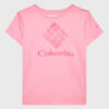 Columbia Тишърт Mission Lake 1989791 Розов Regular Fit за Момичета цена