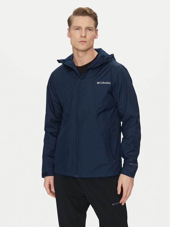 Columbia Яке за дъжд Inner Limits II EO0088 Тъмносин Regular Fit за Мъже цена