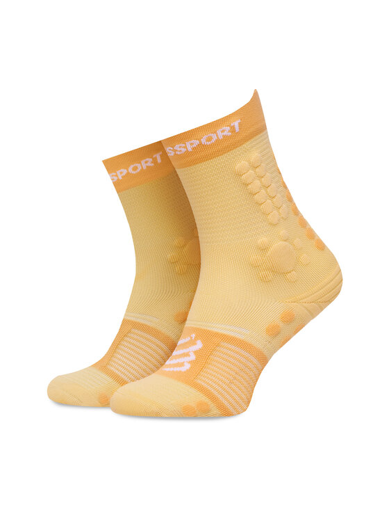 Compressport Дълги чорапи unisex Pro Racing Socks v4.0 Trail XU00048B Жълт за Унисекс цена