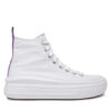 Converse Кецове CHUCK TAYLOR ALL STAR MOVE PLATFORM A03667C Бял цвят на ниска цена