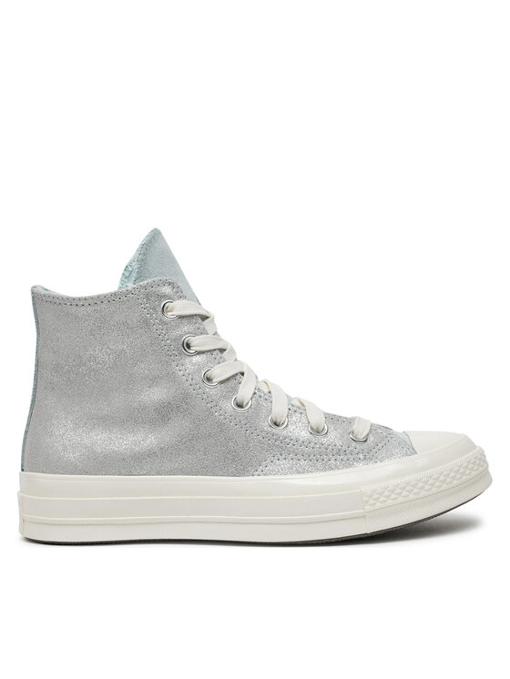 Converse Кецове Chuck 70 Suede Shimmer A08224C Сив за Жени цена