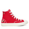 Converse Кецове Chuck Taylor All Star Embroidered Flowers A13518C Червен за Жени цена
