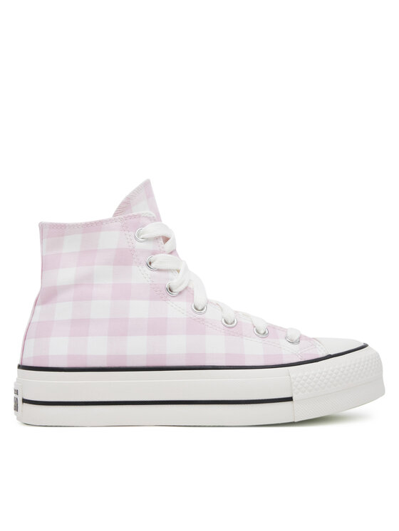 Converse Кецове Chuck Taylor All Star Lift Platform Gingham A13663C Розов за Жени цена