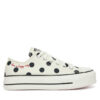 Converse Кецове Chuck Taylor All Star Lift Platform Polka Dots A10689C Бежов за Жени цена