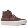 Converse Кецове Chuck Taylor All Star Lift Platform Water Repellent Leather A10362C Кафяв за Жени цена