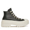 Converse Кецове Chuck Taylor All Star Lugged Heel Platform Gold A11500C Черен за Жени цена