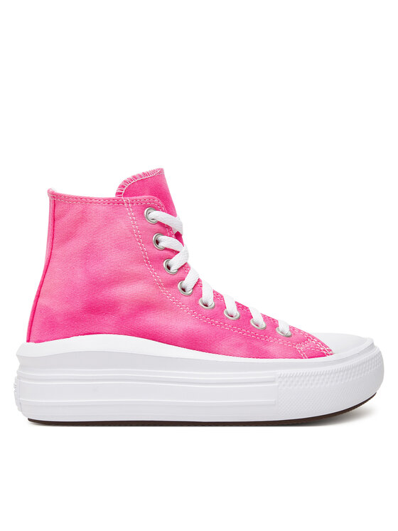 Converse Кецове Chuck Taylor All Star Move Platform A11817C Розов за Момичета цена