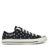 Converse Кецове Chuck Taylor All Star Polka Dots A12570C Черен за Жени цена