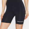 Converse Спортни шорти Wordmark 10024539-A01 Черен Slim Fit за Жени цена