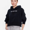 Converse Суитшърт Fashion 10024527-A03 Черен Relaxed Fit за Жени цена