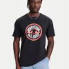Converse Тишърт Neon Sign All Star Patch 10027722-A01 Черен Regular Fit за Мъже цена