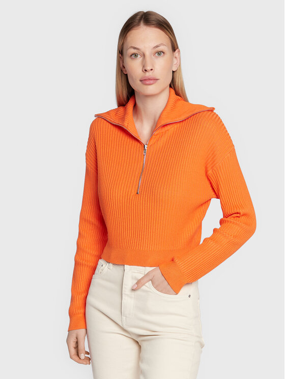Cotton On Пуловер 2055180 Оранжев Regular Fit за Жени цена