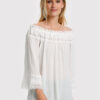 Cream Блуза Bea 10608022 Бял Relaxed Fit за Жени цена
