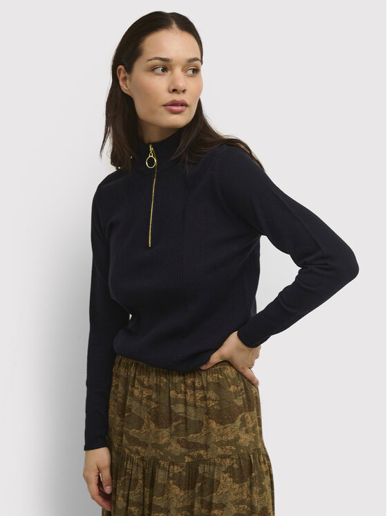 Cream Поло Christine 10610647 Черен Slim Fit за Жени цена