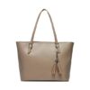 Creole Дамска чанта K11381 Бежов за Жени цена
