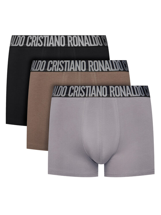 Cristiano Ronaldo CR7 Комплект 3 чифта боксерки 8100-49 Цветен за Мъже цена