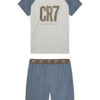 Cristiano Ronaldo CR7 Пижама 8770-41 Цветен Regular Fit цвят на ниска цена