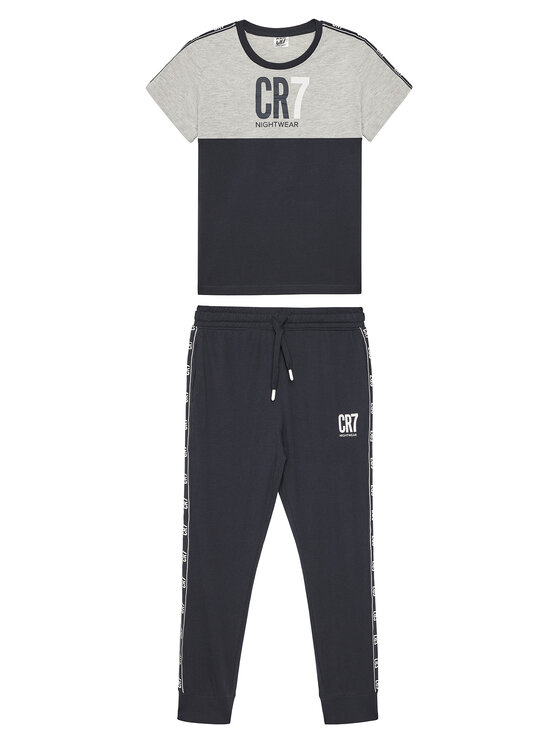 Cristiano Ronaldo CR7 Пижама 8770-42 Тъмносин Regular Fit за Момчета цена