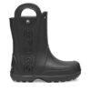 Crocs Гумени ботуши Handle It Rain Boot 210956 Черен за Жени цена