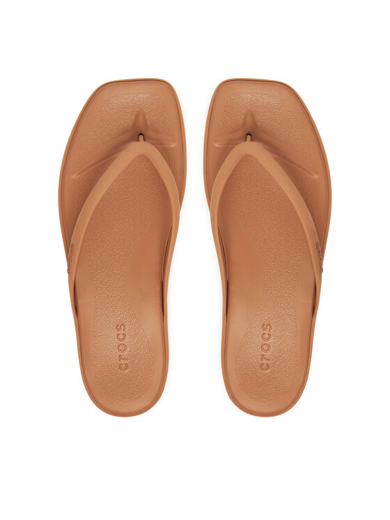 Crocs Джапанки Miami Flip 211435 Кафяв за Жени цена
