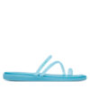 Crocs Джапанки Miami Frosted Toe Loop 211253 Син за Жени цена