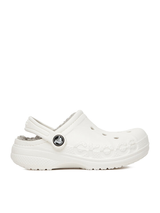Crocs Чехли C-BAYA LINED CLOG K 207500-11H Бял за Момичета цена
