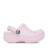 Crocs Чехли C-BAYA LINED CLOG T 207501-79R Розов за Момичета цена