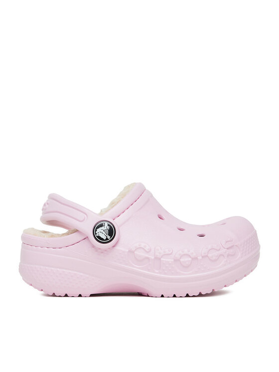 Crocs Чехли C-BAYA LINED CLOG T 207501-79R Розов за Момичета цена
