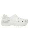 Crocs Чехли Classic Bouquet Platform Clog 211292 Бял цвят на ниска цена