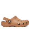 Crocs Чехли Classic Clog 206991 Кафяв цвят на ниска цена