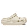 Crocs Чехли Classic Crush Clog 207521 Бежов за Жени цена