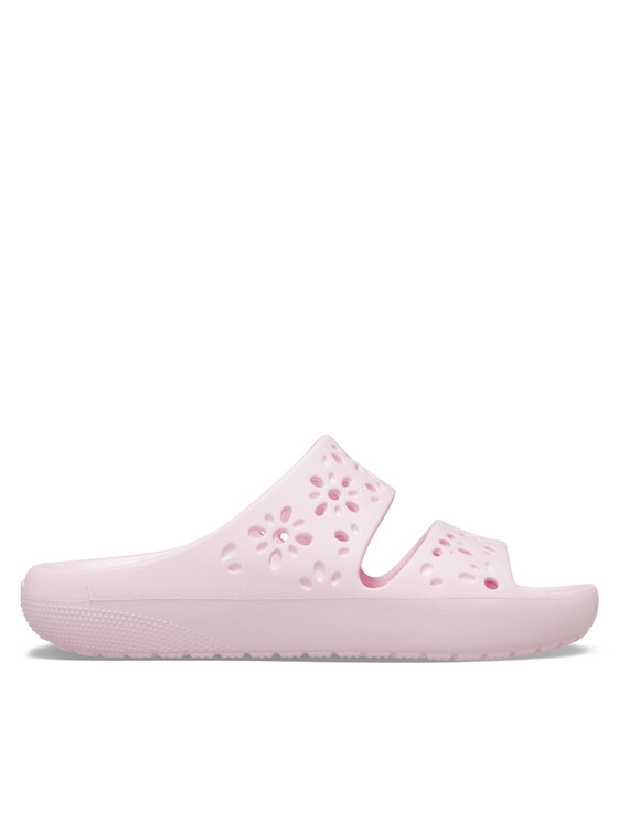 Crocs Чехли Classic Floral Cutout Sandal 210966 Розов за Жени цена