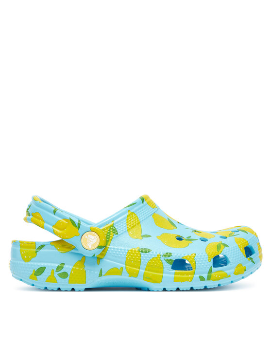 Crocs Чехли Classic Fresh Fruits Clog 211008 Син за Жени цена