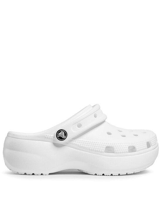 Crocs Чехли Classic Platform Clog W 206750 Бял за Жени цена